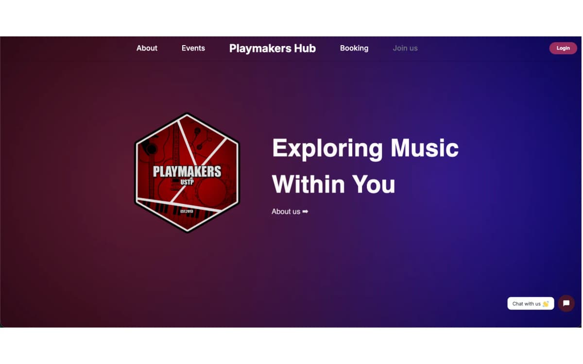 An image of the PlaymakersHub project.